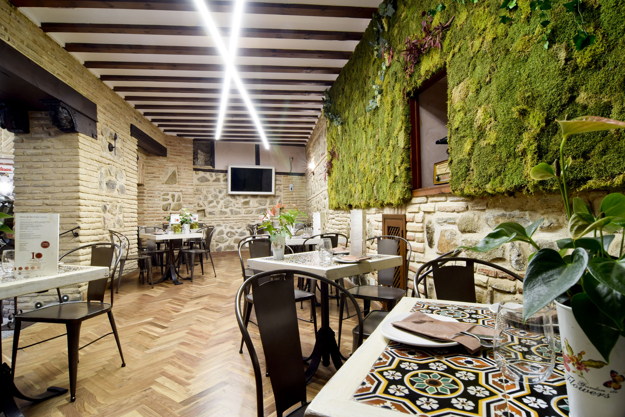Restaurante El 10 de Santo Tomë. Toledo